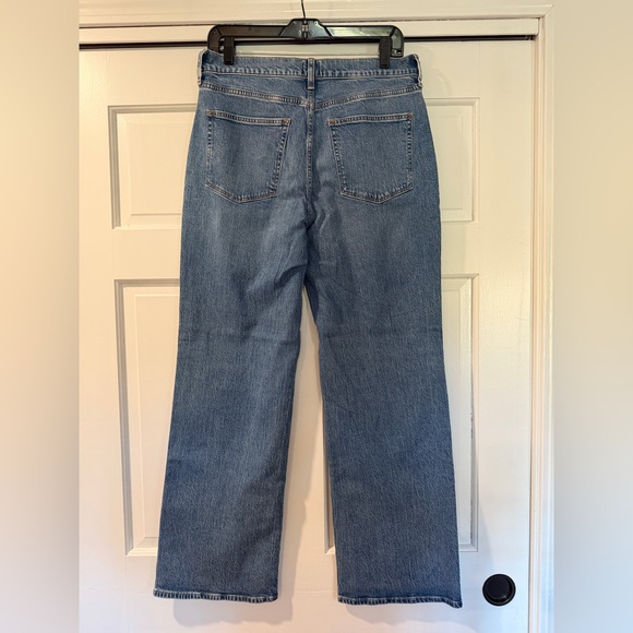 NWT J.Crew Factory Wide-leg full-length jean in all-day stretch - Size 29/8R - Picture 3 of 5